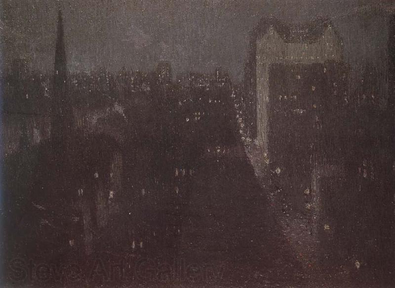 Alden J Weir The Plaza Nocturne